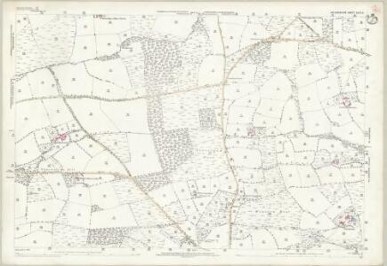 Devon XLIV.3 (includes: Cruwys Morchard; Templeton; Thelbridge; Witheridge) - 25 Inch Map