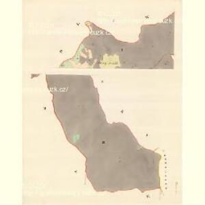 Skorotitz (Skorotice) - m2741-1-001 - Kaiserpflichtexemplar der Landkarten des stabilen Katasters