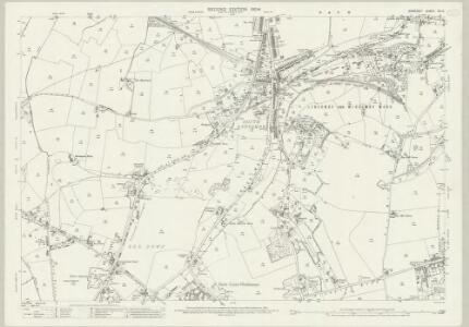 Somerset XIV.9 (includes: Bath; English Combe; Monkton Combe) - 25 Inch Map