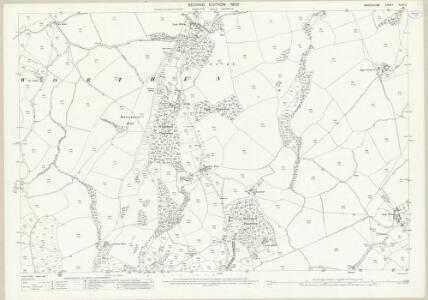 Shropshire XLVII.4 (includes: Worthen) - 25 Inch Map