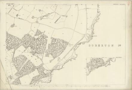 Hampshire and Isle of Wight LXVII.2 (with inset LXVII.6) (includes: Droxford; Soberton; Swanmore) - 25 Inch Map