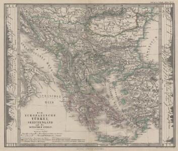 Die Europaeische Türkei, Griechenland und die Ionischen Inseln