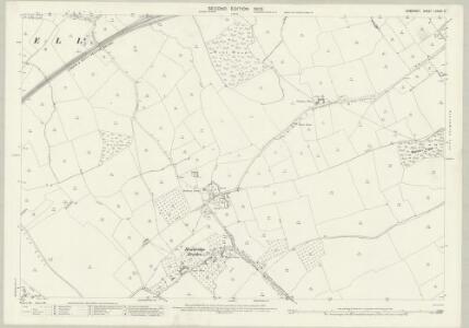 Somerset LXXXIV.3 (includes: Abbas Combe; Charlton Horethorne; Henstridge; Milborne Port) - 25 Inch Map