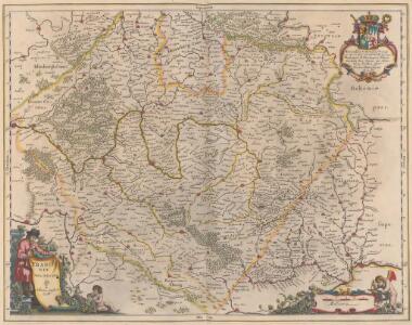 Franconiae Nova Descriptio. [Karte], in: Novus atlas absolutissimus, Bd. 2, S. 174.