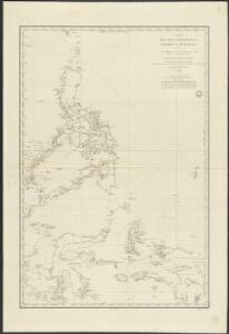 Carte des îles Philippines, Célébes et Moluques