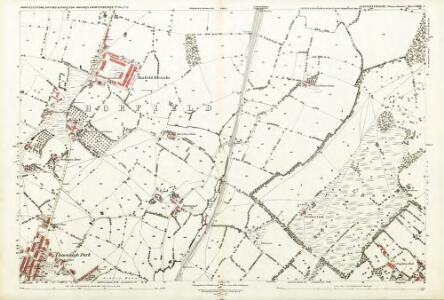 Gloucestershire LXXII.5 (includes: Bristol; Winterbourne) - 25 Inch Map