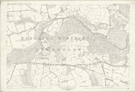 Staffordshire XIX.12 (includes: Alton; Cheadle; Checkley; Oakamoor) - 25 Inch Map