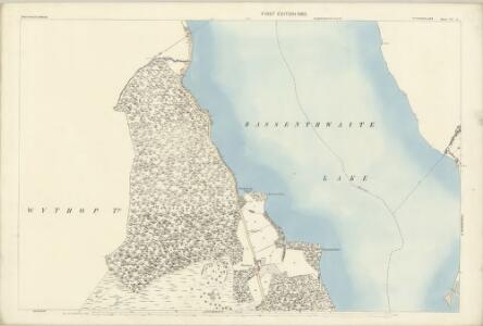 Cumberland LV.12 (includes: Above Derwent) - 25 Inch Map