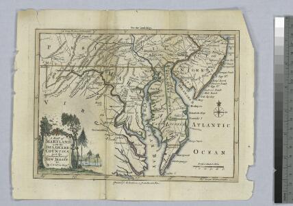 A map of Maryland with the Delaware counties and the southern part of New Jersey &c. / by T. Kitchin, geogr.