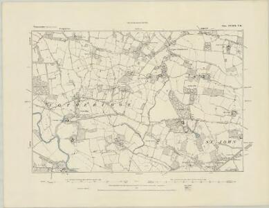 Worcestershire XXXII.NE - OS Six-Inch Map