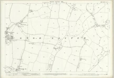 Essex (1st Ed/Rev 1862-96) XLIII.5 (includes: Good Easter; Mashbury) - 25 Inch Map