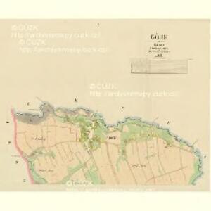 Göhe - c1747-1-001 - Kaiserpflichtexemplar der Landkarten des stabilen Katasters