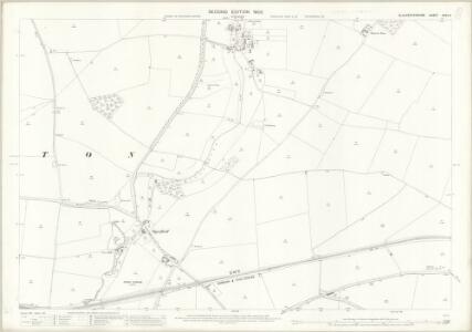 Gloucestershire XXVII.11 (includes: Sevenhampton; Shipton; Whittington) - 25 Inch Map