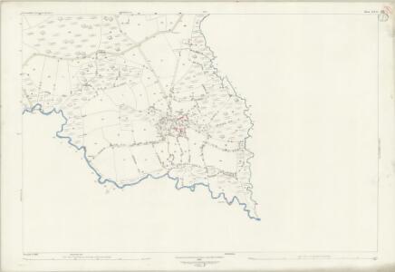 Devon LXI.12 (includes: North Tamerton; Pyworthy; Whitstone) - 25 Inch Map