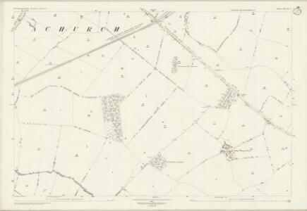 Northamptonshire XXVII.5 (includes: Clopton; Lilford Cum Wigsthorpe; Thorpe Achurch; Titchmarsh) - 25 Inch Map