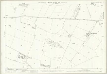 Gloucestershire XLV.5 (includes: Aldsworth; Barrington; Coln St Aldwyn; Eastleach; Windrush) - 25 Inch Map