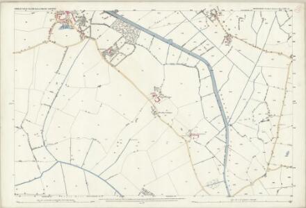 Shropshire XIII.14 (includes: Cockshutt; Ellesmere Rural; Hordley; West Felton) - 25 Inch Map