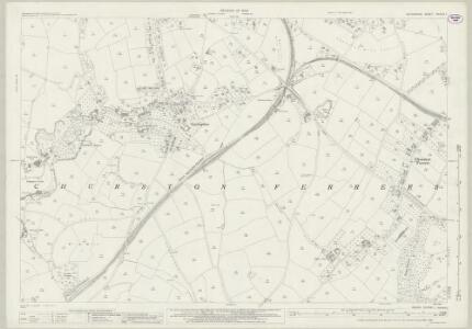 Devon CXXVIII.1 (includes: Brixham; Churston Ferrers; Stoke Gabriel) - 25 Inch Map