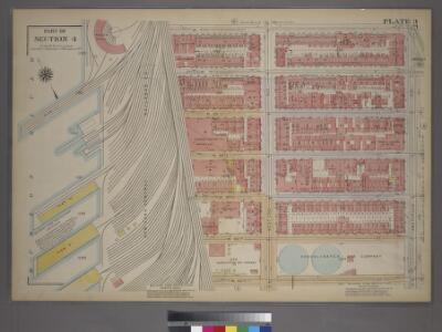 Plate 3, Part of Section 4: [Bounded by W. 71st Street, Amsterdam Avenue, W. 65th Street and (Hudson River Piers) West End Avenue.]
