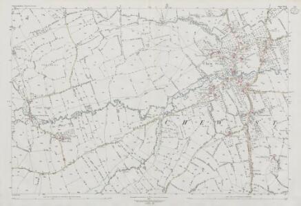 Somerset XII.13 (includes: Chew Stoke; Winford) - 25 Inch Map
