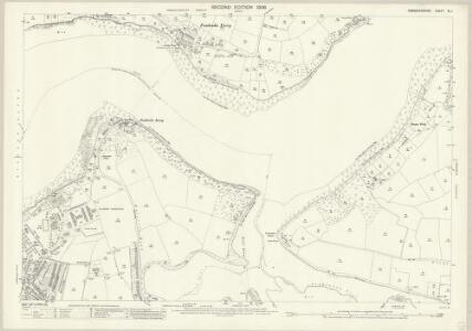 Pembrokeshire XL.1 (includes: Burton; Cosheston; St Mary) - 25 Inch Map