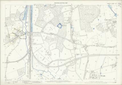 Sussex IV.9 (includes: Worth) - 25 Inch Map