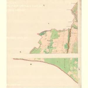 Alt Hrosenkau (Stary Hrasenkow) - m2868-1-004 - Kaiserpflichtexemplar der Landkarten des stabilen Katasters