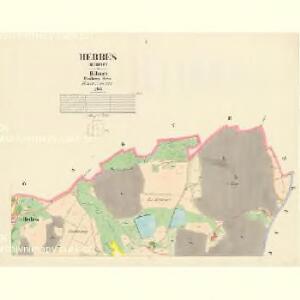 Herbes (Hrbow) - c2341-1-001 - Kaiserpflichtexemplar der Landkarten des stabilen Katasters