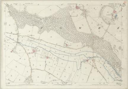 Devon XCII.11 (includes: Exminster; Kenn; Kenton; Powderham) - 25 Inch Map