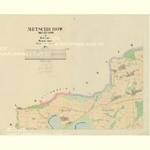 Metschichow (Meczichow) - c4542-1-001 - Kaiserpflichtexemplar der Landkarten des stabilen Katasters