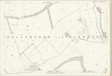 Yorkshire CXLIII.13 (includes: Thixendale; Wharram) - 25 Inch Map