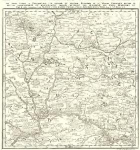 exhibet Continuationem Partis Palatinatus Super: Regiminis Straubing: et Villam Jmperialem Augusta Tiberii