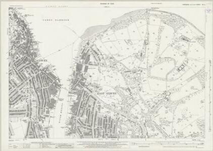 Hampshire and Isle of Wight XC.2 (includes: Cowes) - 25 Inch Map