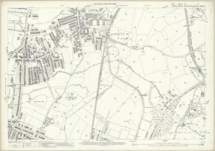 Kent VII.11 (includes: Beckenham; Lewisham) - 25 Inch Map