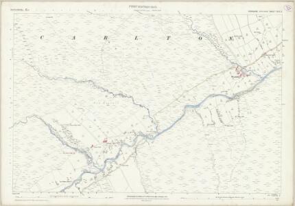 Yorkshire XCIX.2 (includes: Carlton Highdale) - 25 Inch Map