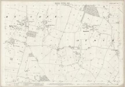 Norfolk XCIX.1 (includes: Ellingham; Geldeston; Kirby Cane; Stockton) - 25 Inch Map
