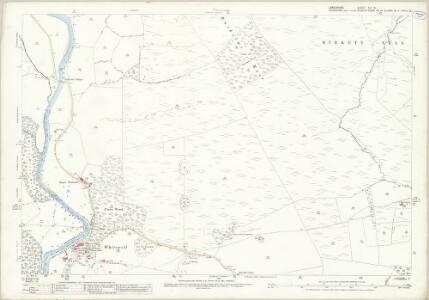 Lancashire XLI.15 (includes: Bowland Forest Low; Bowland With Leagram; Newton) - 25 Inch Map
