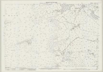 Cornwall XXII.14 (includes: Linkinhorne; North Hill) - 25 Inch Map