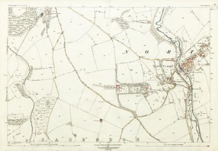 Gloucestershire XLIII.10 (includes: Bagendon; Daglingworth; Duntisbourne Rouse; North Cerney; Rendcombe) - 25 Inch Map