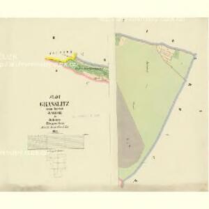 Grasslitz - c3515-1-001 - Kaiserpflichtexemplar der Landkarten des stabilen Katasters
