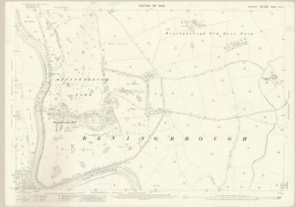 Yorkshire CLVI.7 (includes: Beningbrough; Moor Monkton; Newton Upon Ouse; Nun Monkton; Overton) - 25 Inch Map