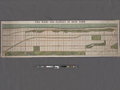 TheWest End Plateau of the city of New York, 1879.