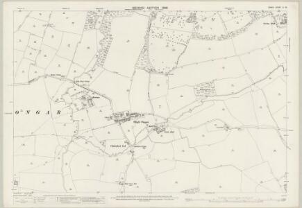 Essex (1st Ed/Rev 1862-96) LI.10 (includes: Chipping Ongar; High Ongar; Norton Mandeville) - 25 Inch Map