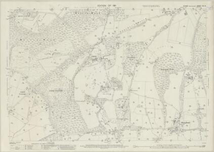 Sussex XIV.15 (includes: Lower Beeding; Slaugham) - 25 Inch Map