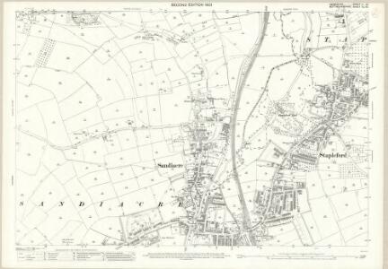 Derbyshire LI.10 (includes: Beeston and Stapleford; Sandiacre; Stanton By Dale) - 25 Inch Map