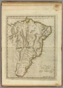 Map of Brazil.