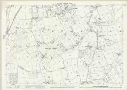 Herefordshire VII.12 (includes: Brimfield; Eye Moreton And Ashton; Orleton) - 25 Inch Map