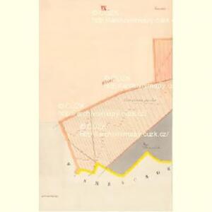 Alt Pless (Stary Ples) - c7306-1-009 - Kaiserpflichtexemplar der Landkarten des stabilen Katasters