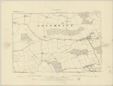Northamptonshire XII.SW - OS Six-Inch Map