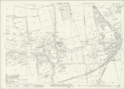 Surrey XIV.9 (includes: Beddington; Croydon St John The Baptist) - 25 Inch Map